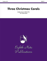 Three Christmas Carols Concert Band sheet music cover